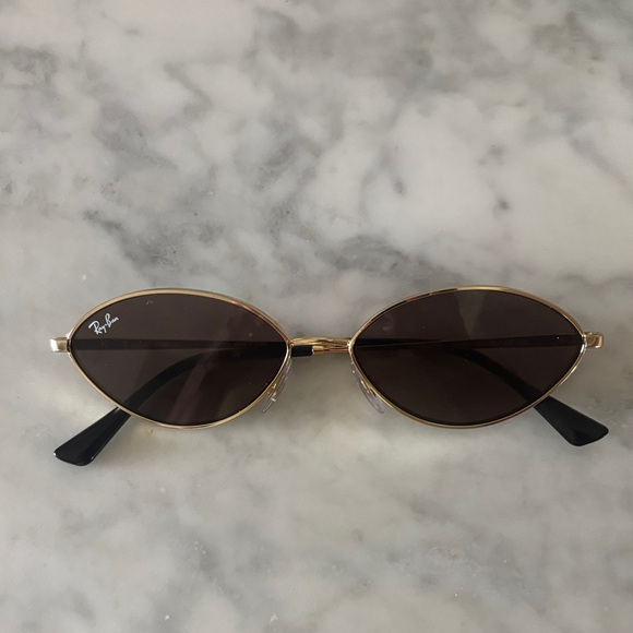 Ray-Ban KAI BIO-BASED Gold Frame Sunglasses - Picture 1 of 3
